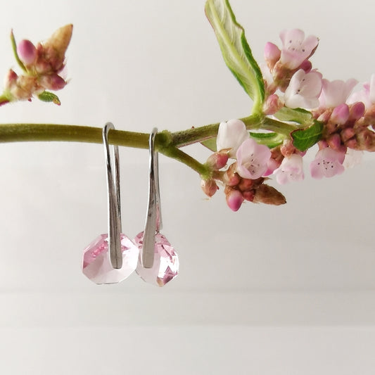 Aros colgantes cristal Purity