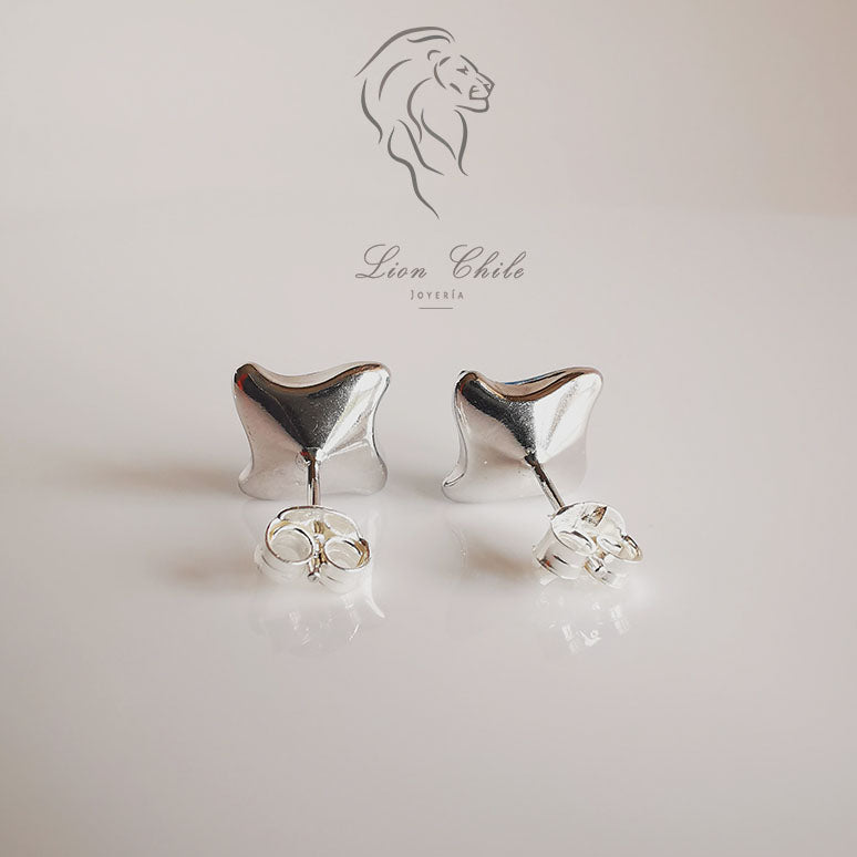 Aros plata 925 con cristal austriaco " Twister"