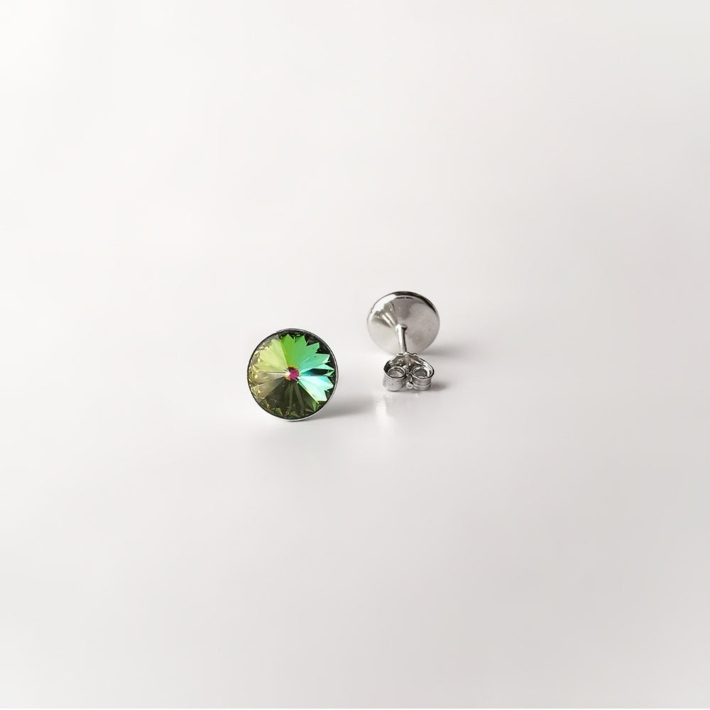 Aros plata 925 Essential Cristal Multicolor