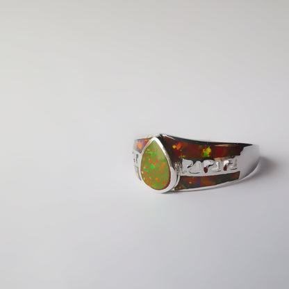 Anillo plata 925 "GOTA"