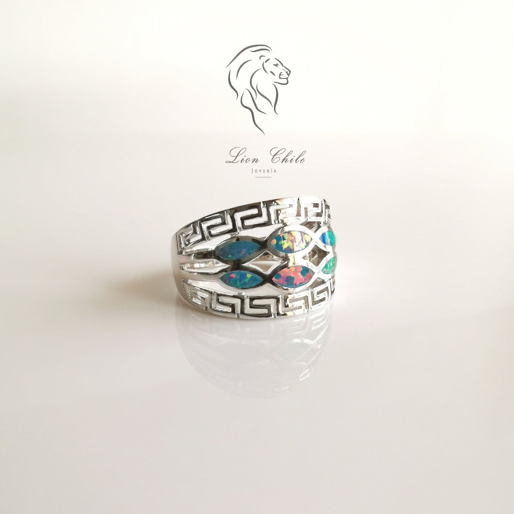 Anillo de plata 925 "OCEANO"