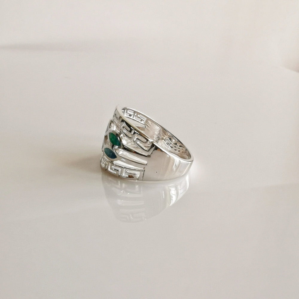 Anillo de plata 925 "OCEANO"