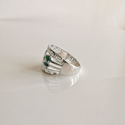 Anillo de plata 925 "OCEANO"