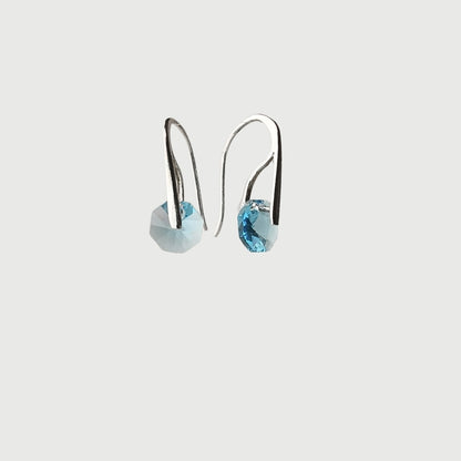 Aros cristal colgantes CAPRI