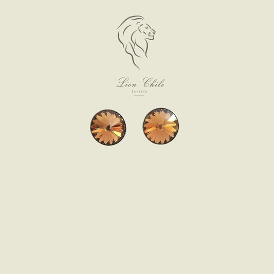 Aros de plata 925 Joyería Lion Chile
