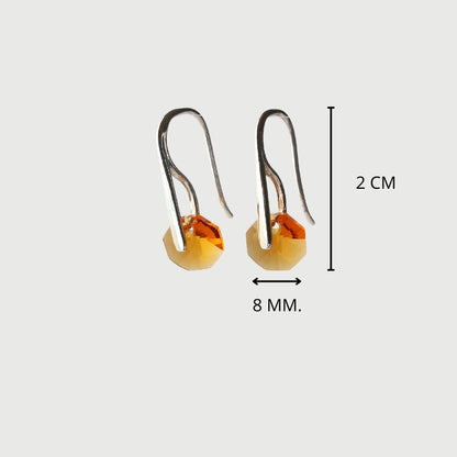 Aros colgantes APRICOT