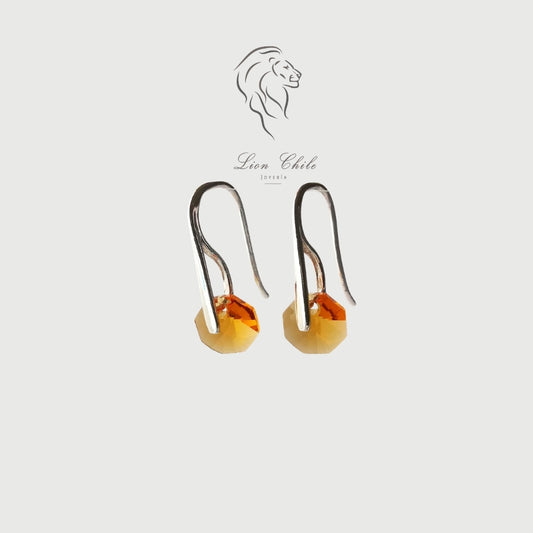 Aros colgantes APRICOT
