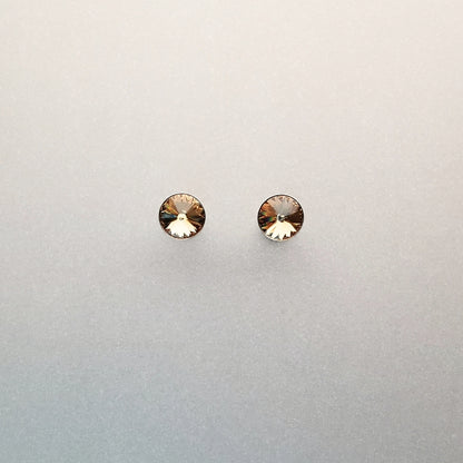 Aros de plata 925 Prisma tono Miel