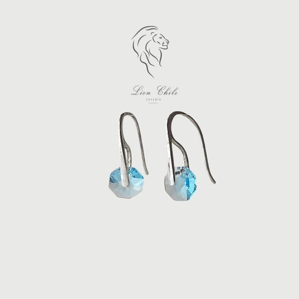 Aros cristal colgantes CAPRI