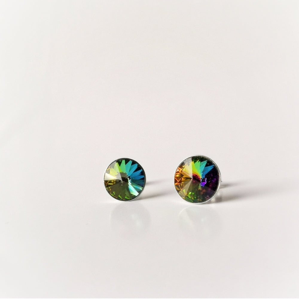 Aros plata 925 Essential Cristal Multicolor
