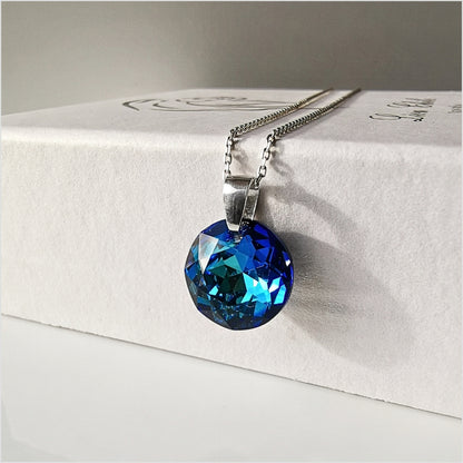 Collar cristal Azul Sereno
