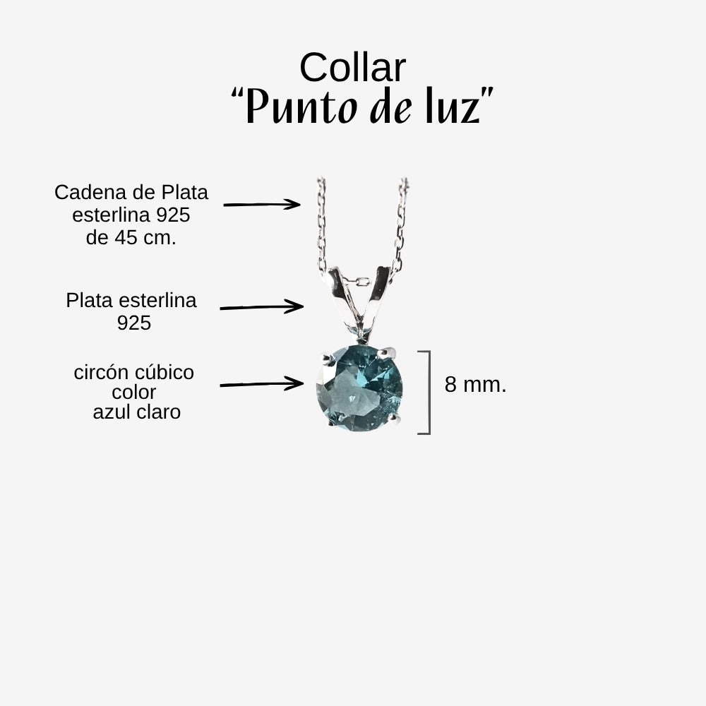Collar Punto de Luz Plata 925 LUZ