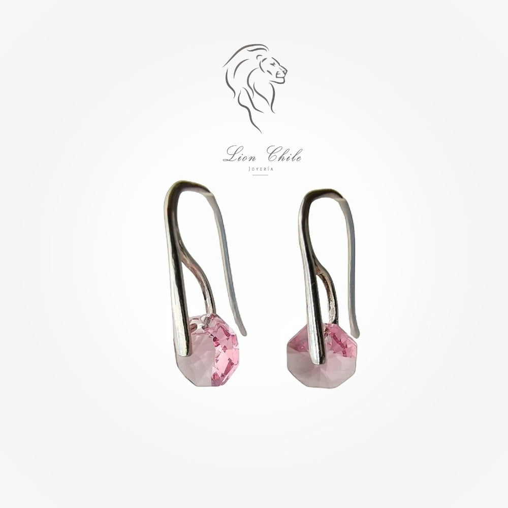 Aros colgantes cristal Purity