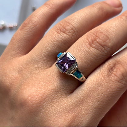 Anillo de plata  925 "Amanecer"