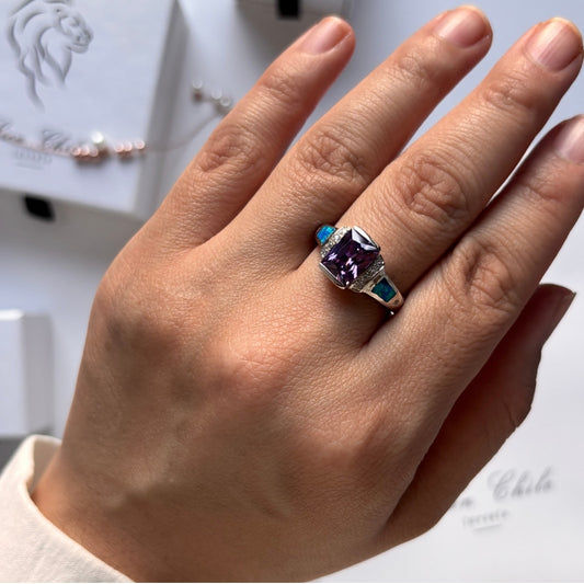 Anillo de plata  925 "Amanecer"