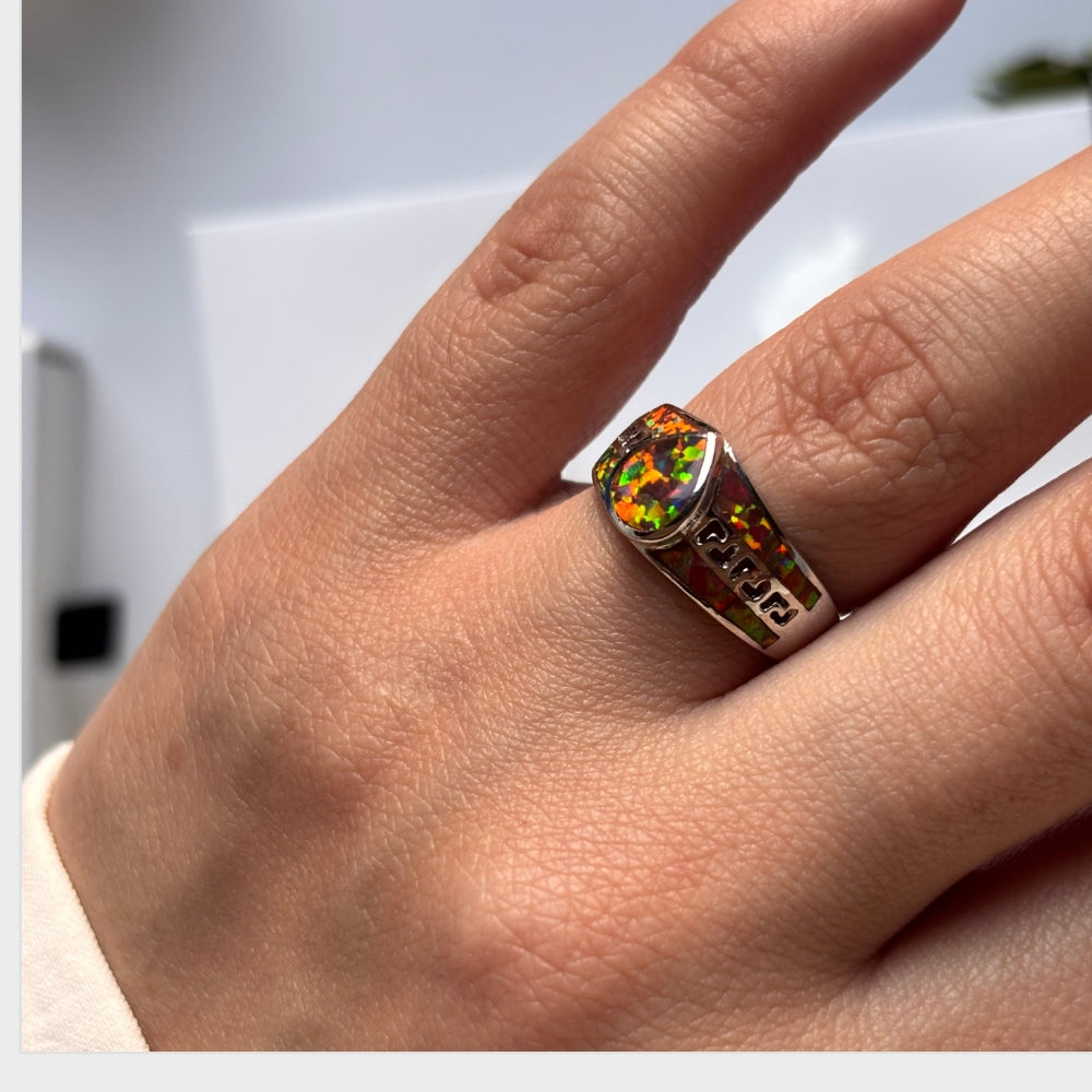 Anillo plata 925 "GOTA"