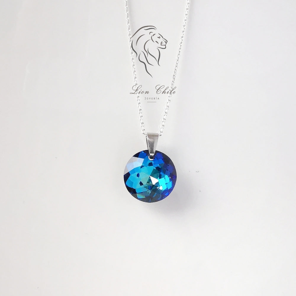 Collar cristal Azul Sereno