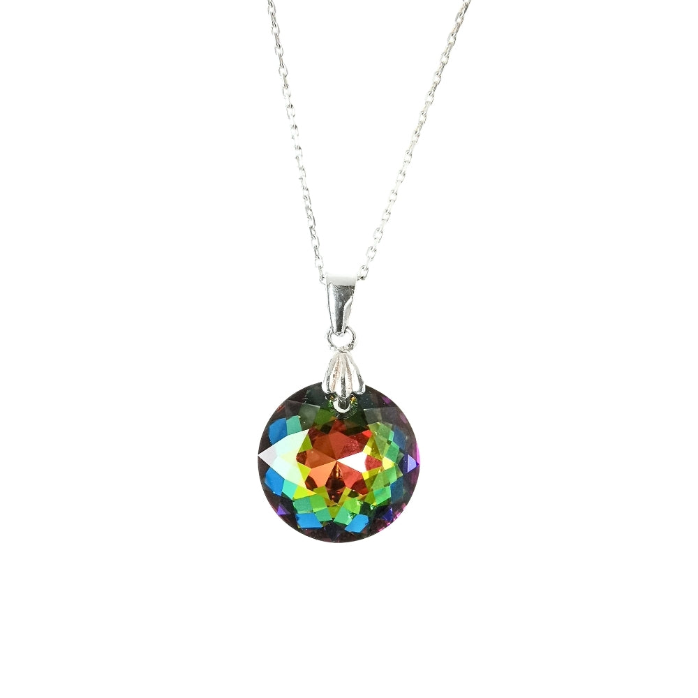 Collar Cristal Azul Sereno — Plata 925 con Cristal Austriaco