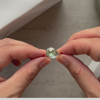 Anillo de Plata 925 con Cristal y Baño de Rodio "AURA"